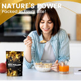 WELLNESS LABSRX Organic Bee Pollen serving suggestion