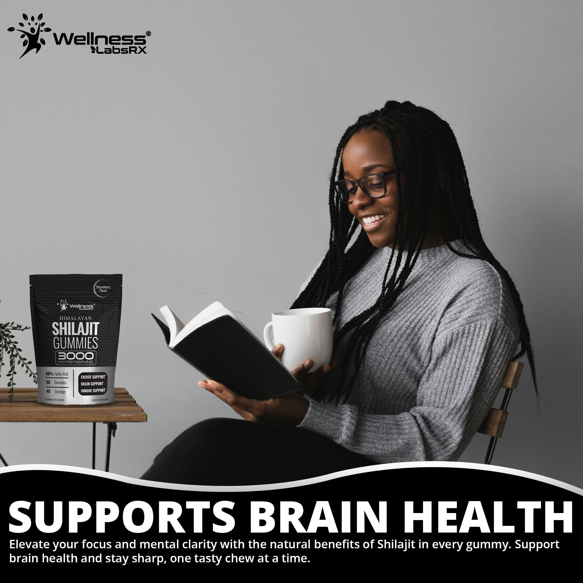 WELLNESS LABSRX Shilajit Gummies lifestyle scene