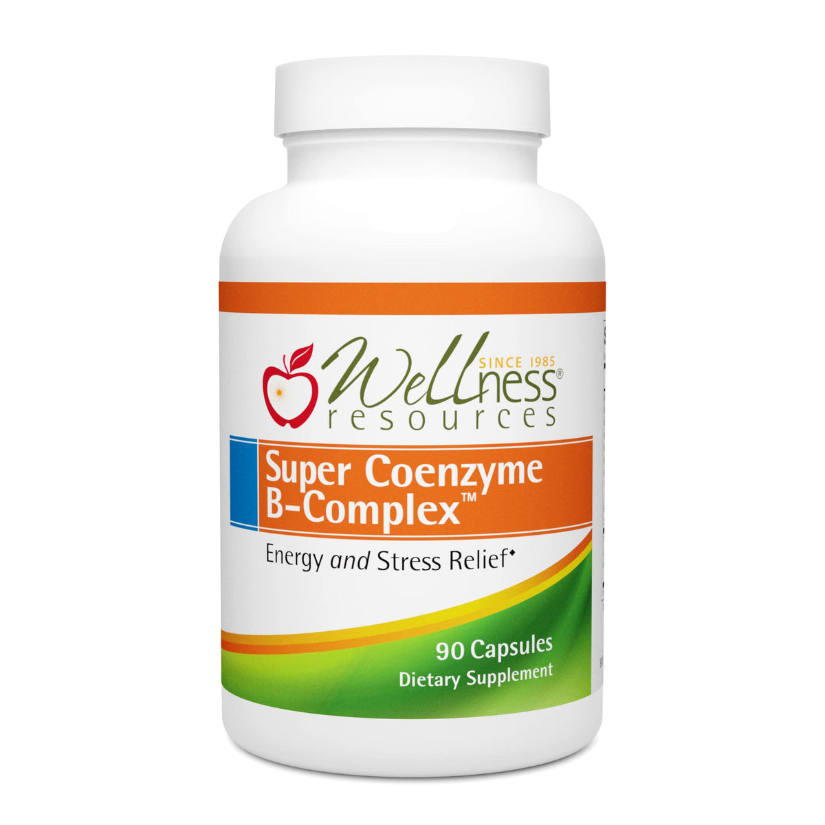 Wellness Resources B-Complex Vitamin Supplement front view