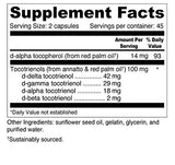 Wellness Resources Daily Super E Tocotrienol Complex capsule close-up