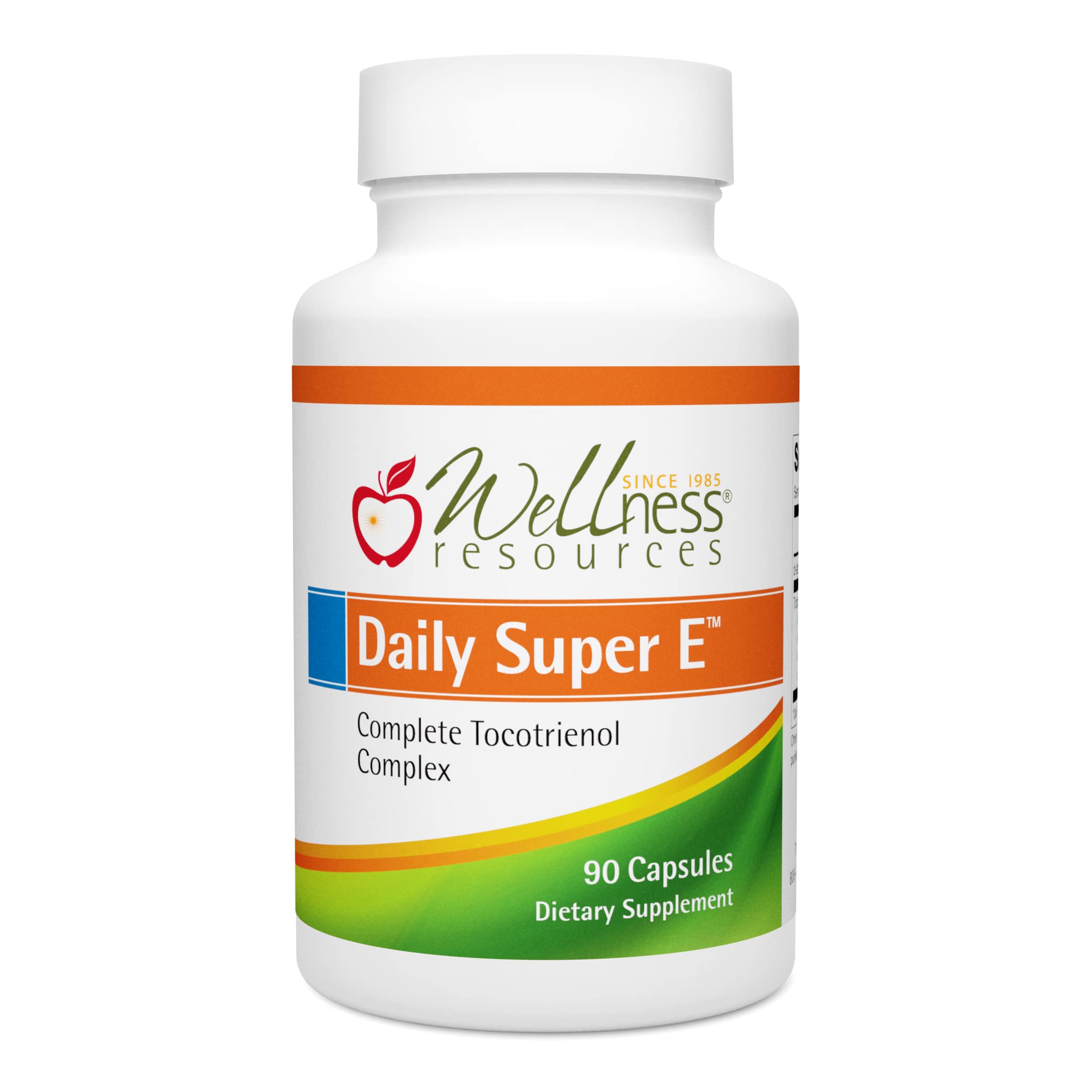 Wellness Resources Daily Super E Tocotrienol Complex front view