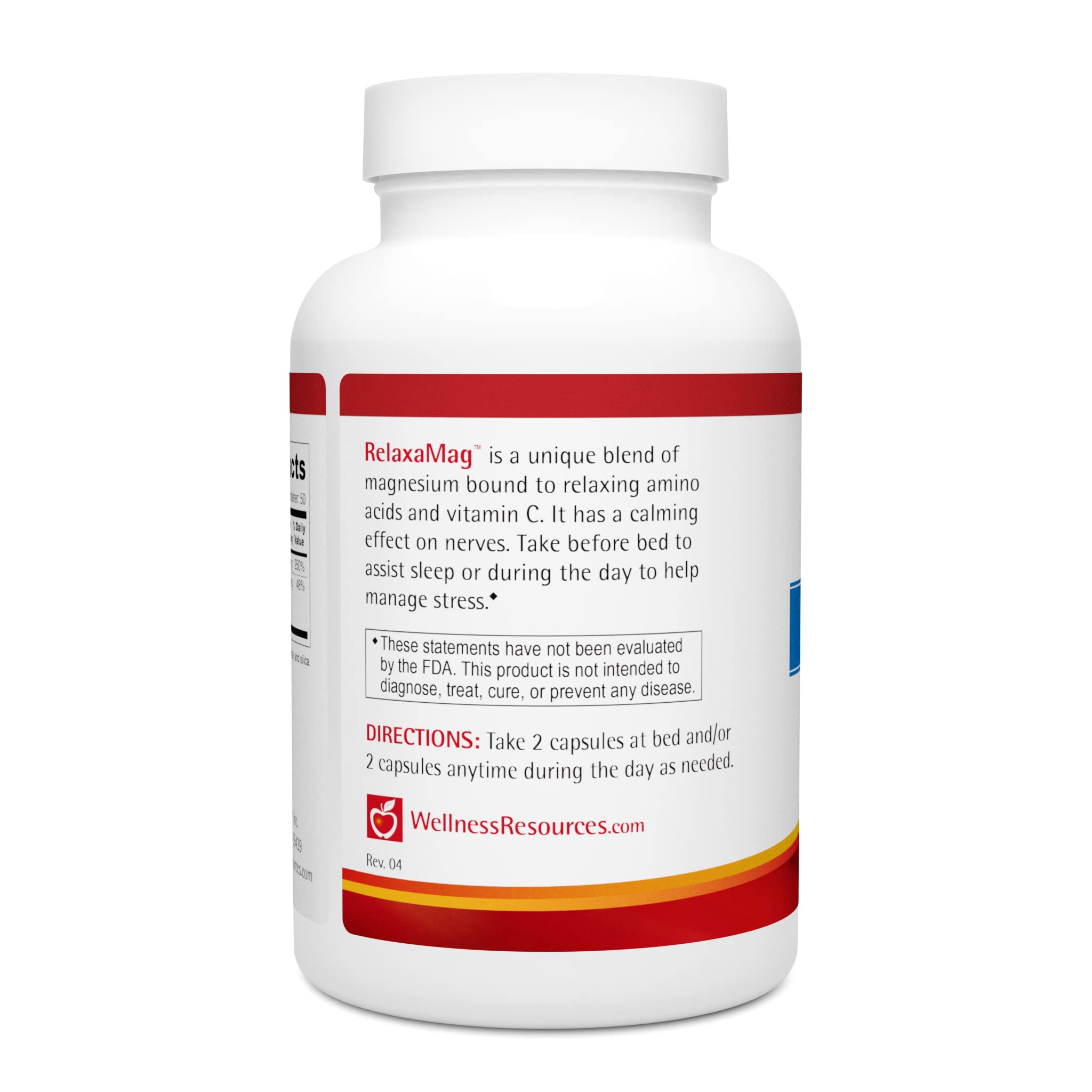 Wellness Resources daily wellness Magnesium Glycinate Supplement capsule close-up
