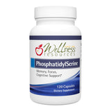 Wellness Resources Lecithin Phosphatidyl Serine 100mg Capsules front view