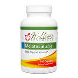 Wellness Resources Melatonin Capsules 3 mg front view