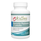 Wellness Resources Quercetin Phytosome 250mg + Luteolin 100mg Capsules front view
