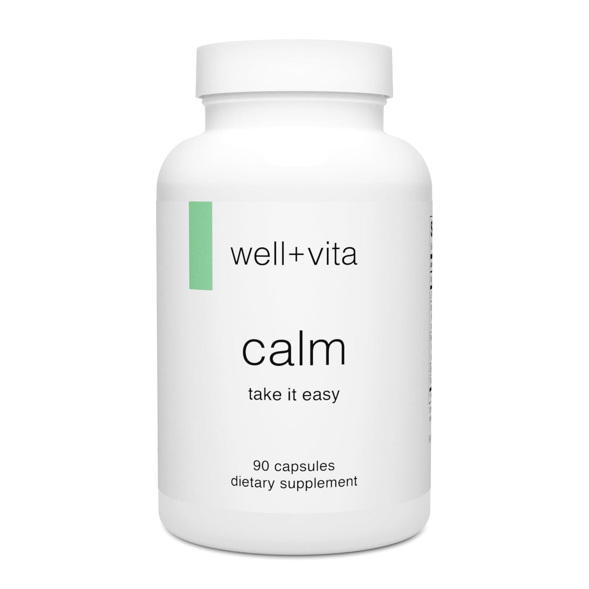 Wellness Resources WELL+VITA CALM 90 capsules front view