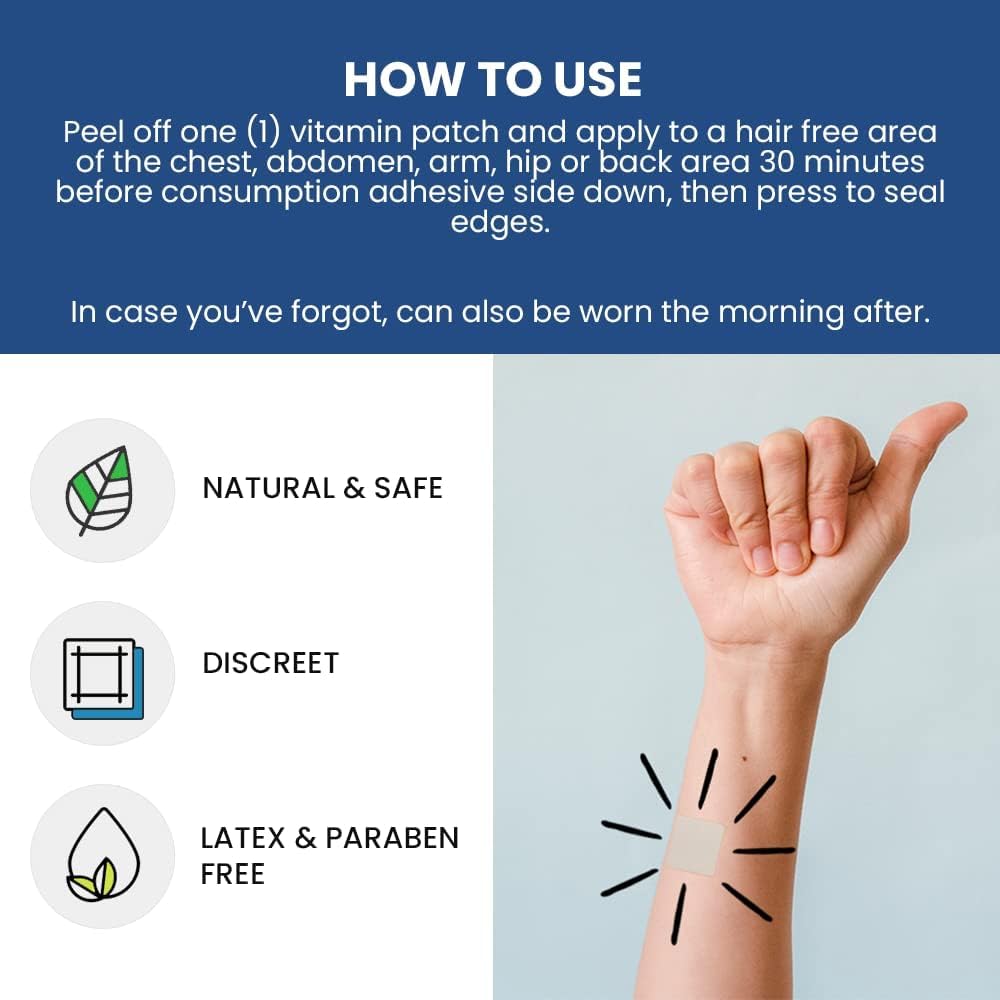 Wellness Tree Multivitamin Patches showing individual patch