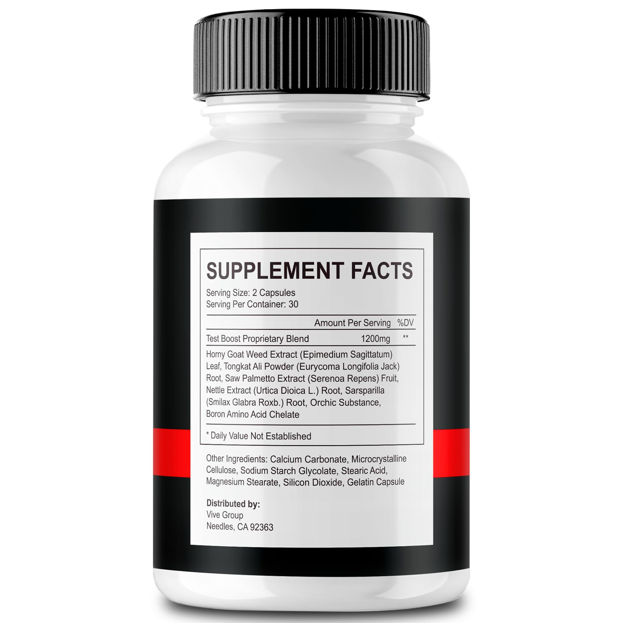 Wellnessesity Prolong Power Supplement Capsules side view