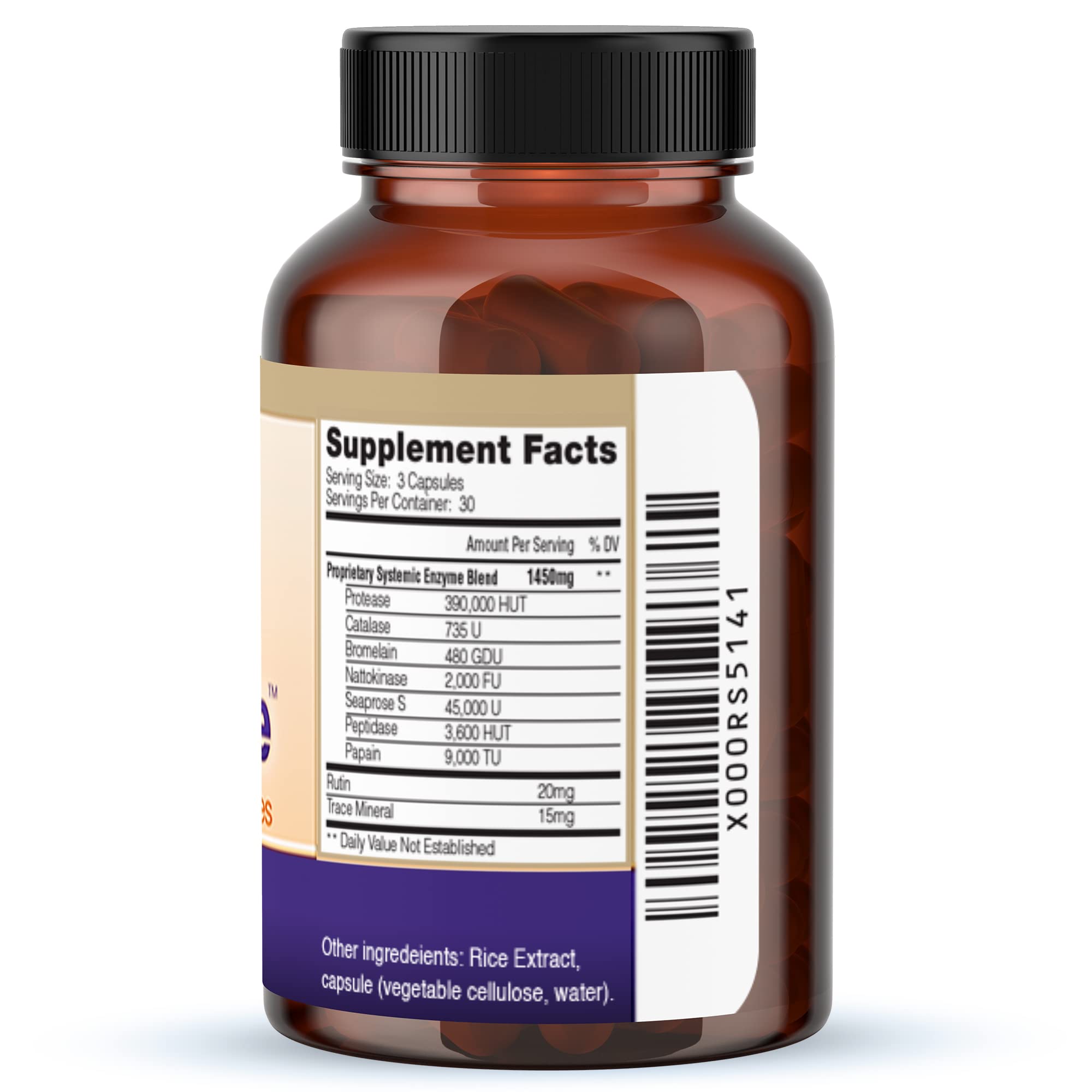 WellnessOne ProOneZyme Multi-Enzymes with other supplements