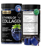 Wellneum Multi-Collagen Gummies front view packaging