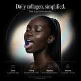 Wellneum Multi-Collagen Gummies showing two gummies