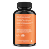 WellPath MIND Natural Brain Support Supplement 60 Capsules back view