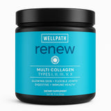 WellPath RENEW Multi Collagen Protein Powder 312g front view