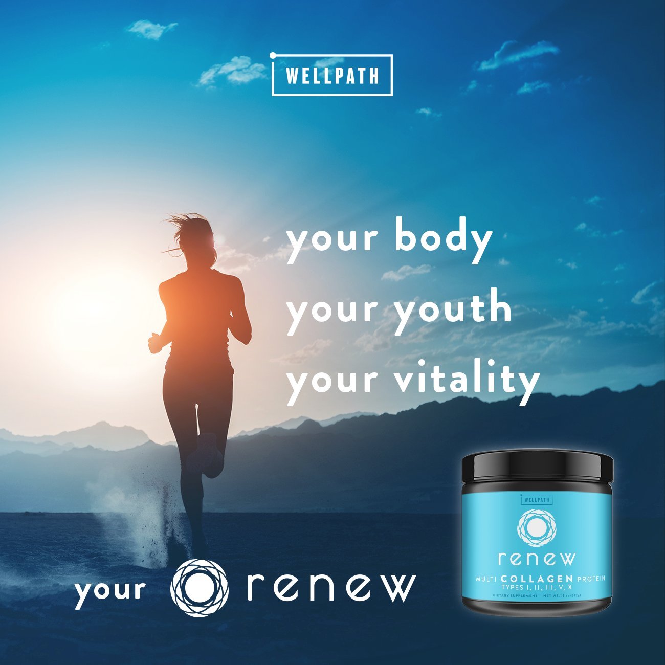 WellPath RENEW Multi Collagen Protein Powder ingredients list