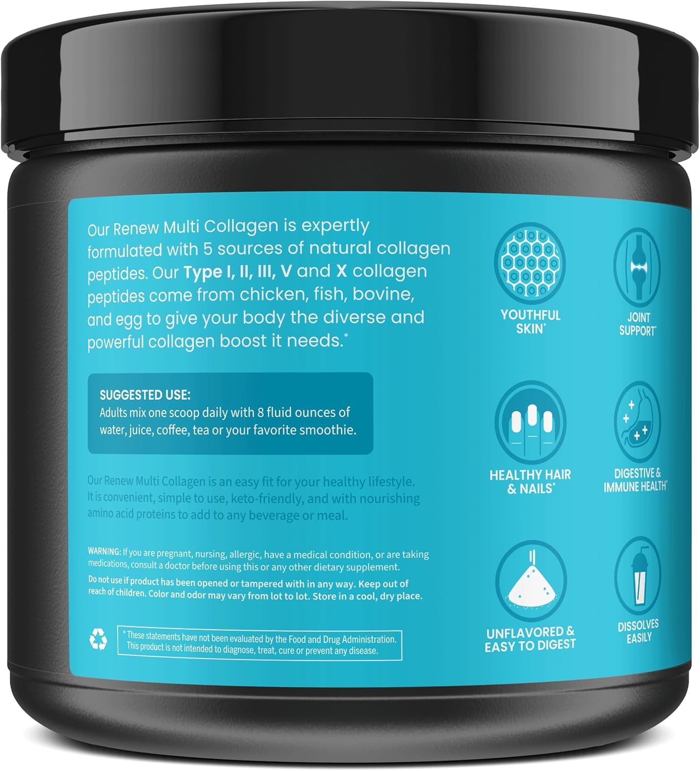 WellPath RENEW Multi Collagen Protein Powder packaging