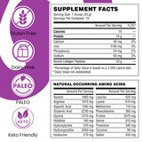 Wellthy Rebuild Collagen Peptides on a kitchen counter
