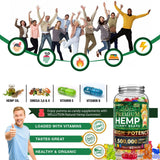 WELLUTION Hemp Gummies Omega 3-6-9 close-up of gummies