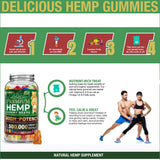 WELLUTION Hemp Gummies Omega 3-6-9 ingredients list