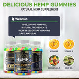 WELLUTION Hemp Gummies Omega 3-6-9 ingredients list