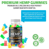 WELLUTION Hemp Gummies Omega 3-6-9 nutritional information
