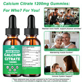 WellVeraVida Calcium Citrate Supplement 1200mg with Vitamin D3 and K2 ingredients