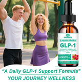 WellVeraVida GLP-1 Liquid Drops 136g on kitchen counter