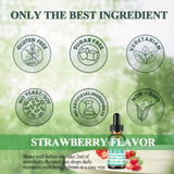 WellVeraVida Liquid Iron Supplement lifestyle scene with fruits and a healthy meal