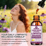 WellVeraVida Lymphatic Support Liquid Drops dropper close-up