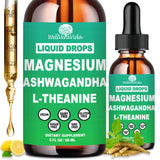 WellVeraVida Magnesium Supplement 1000mg liquid drops front view
