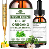 WellVeraVida Oregano Oil with Black Seed Oil Complex 300mg front view