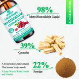 WellVeraVida Organic Magnesium 5 Complex Liquid Drops 1000mg lifestyle scene