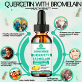 WellVeraVida Quercetin Liquid Drops 1000mg liquid in dropper