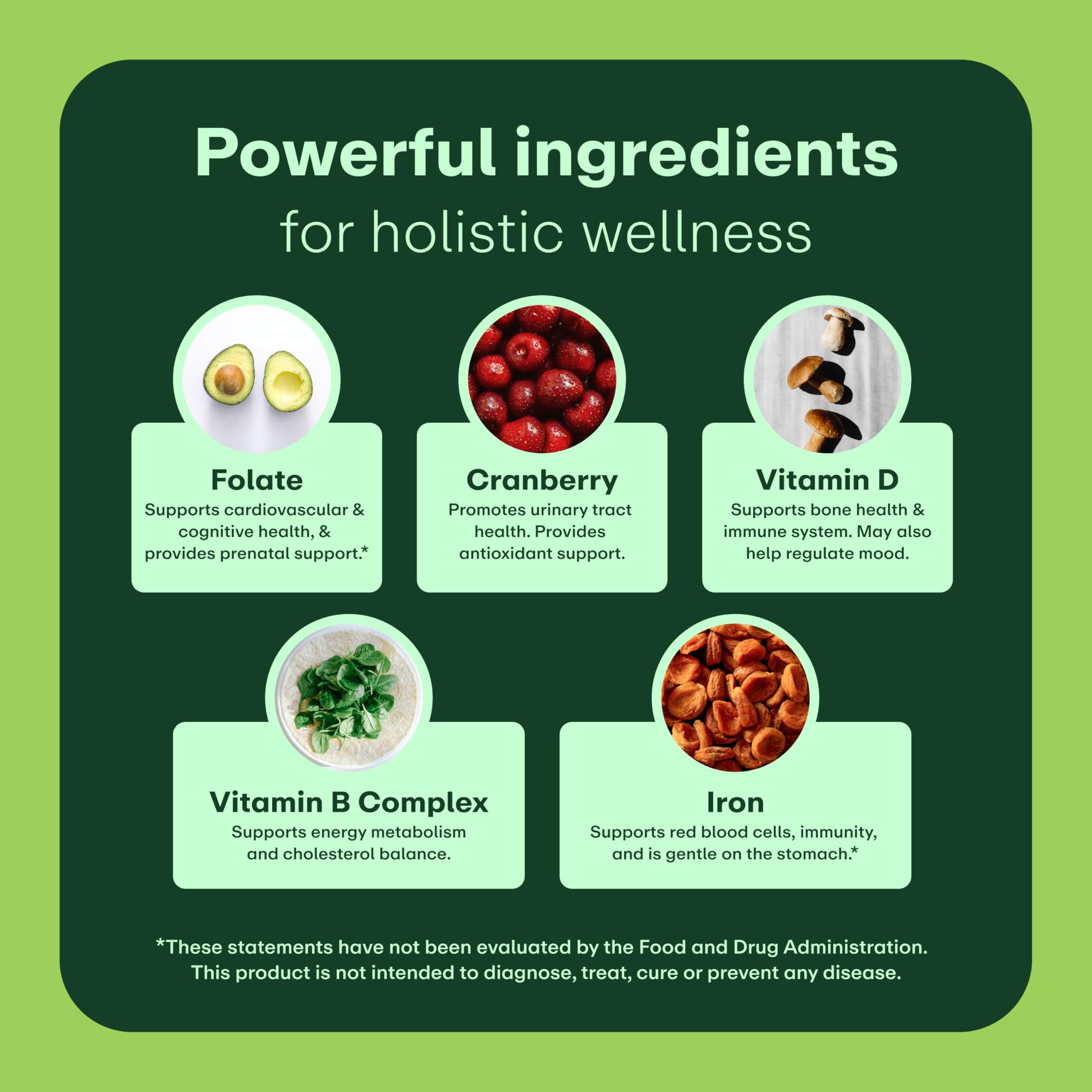 WellWithAll Women's Multivitamins bottle side view