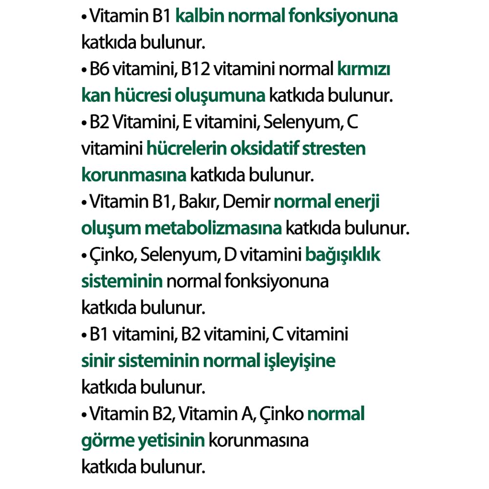 Wellwoman 70+ Tablets ingredients list