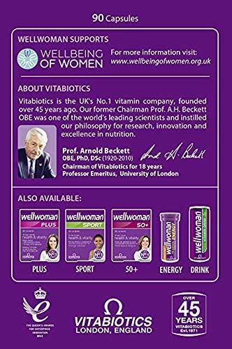 Wellwoman Original 90 Capsules packaging