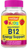 WellYeah Extra Strength B12 Gummies front view with berry flavour