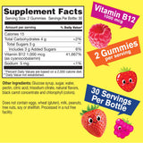 WellYeah Extra Strength B12 Gummies packaging side view