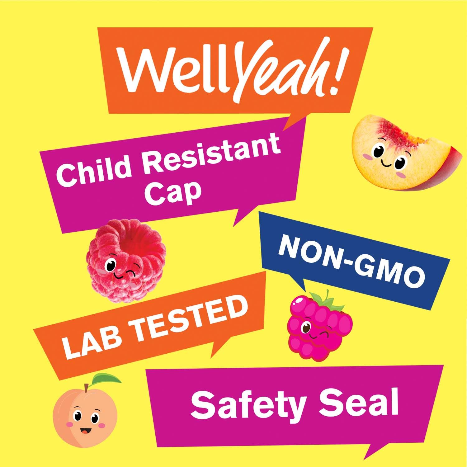 WellYeah Magnesium Gummies nutritional information