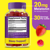 WellYeah Melatonin Gummies 20mg close-up of gummies