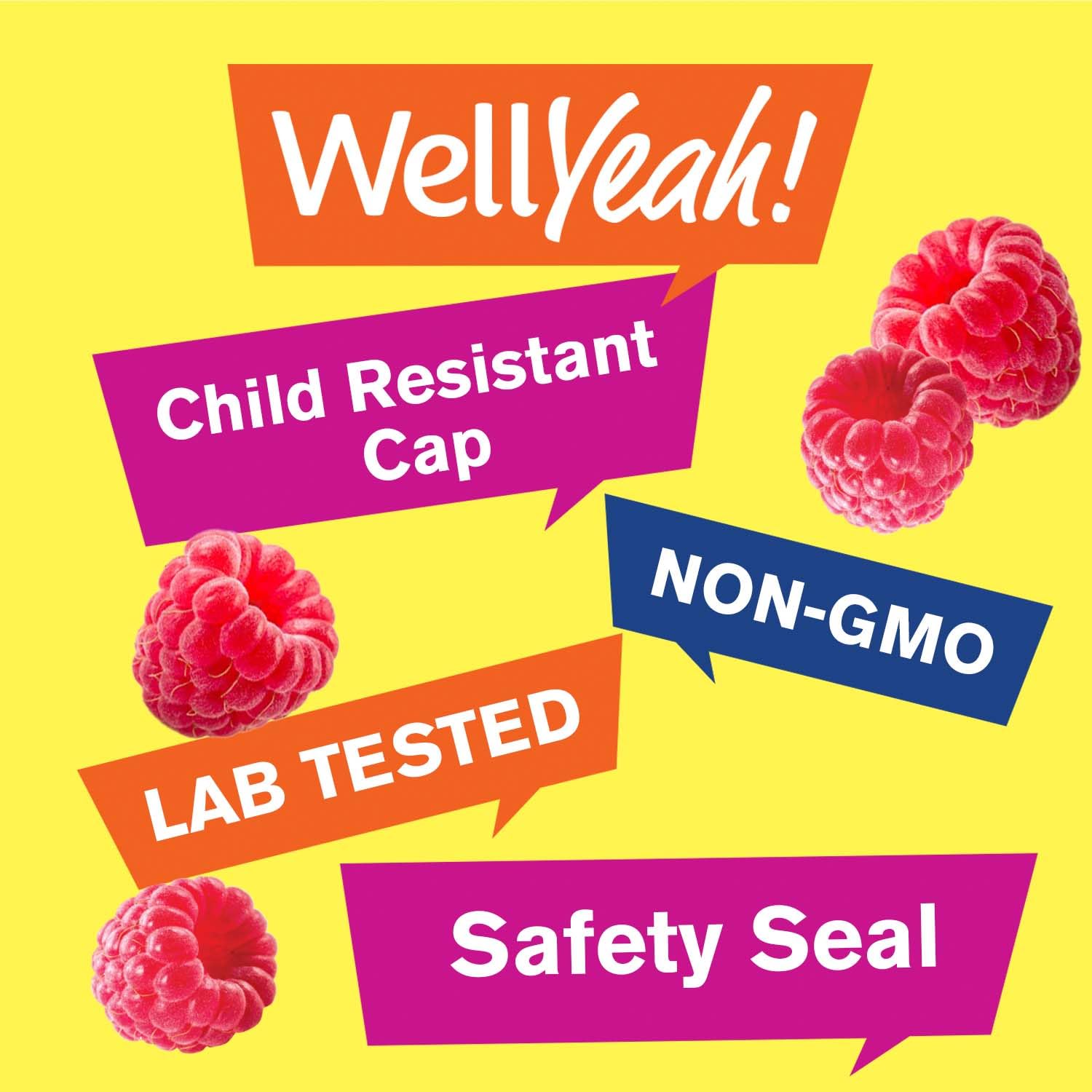 WellYeah Melatonin Gummies 5 mg open pack with gummies visible