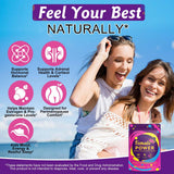 WELOSUER Beef Organ Supplement for Women bottle side view