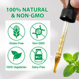 WELOSUER Lemon Balm Leaf Tincture 60g with fresh lemon balm leaves