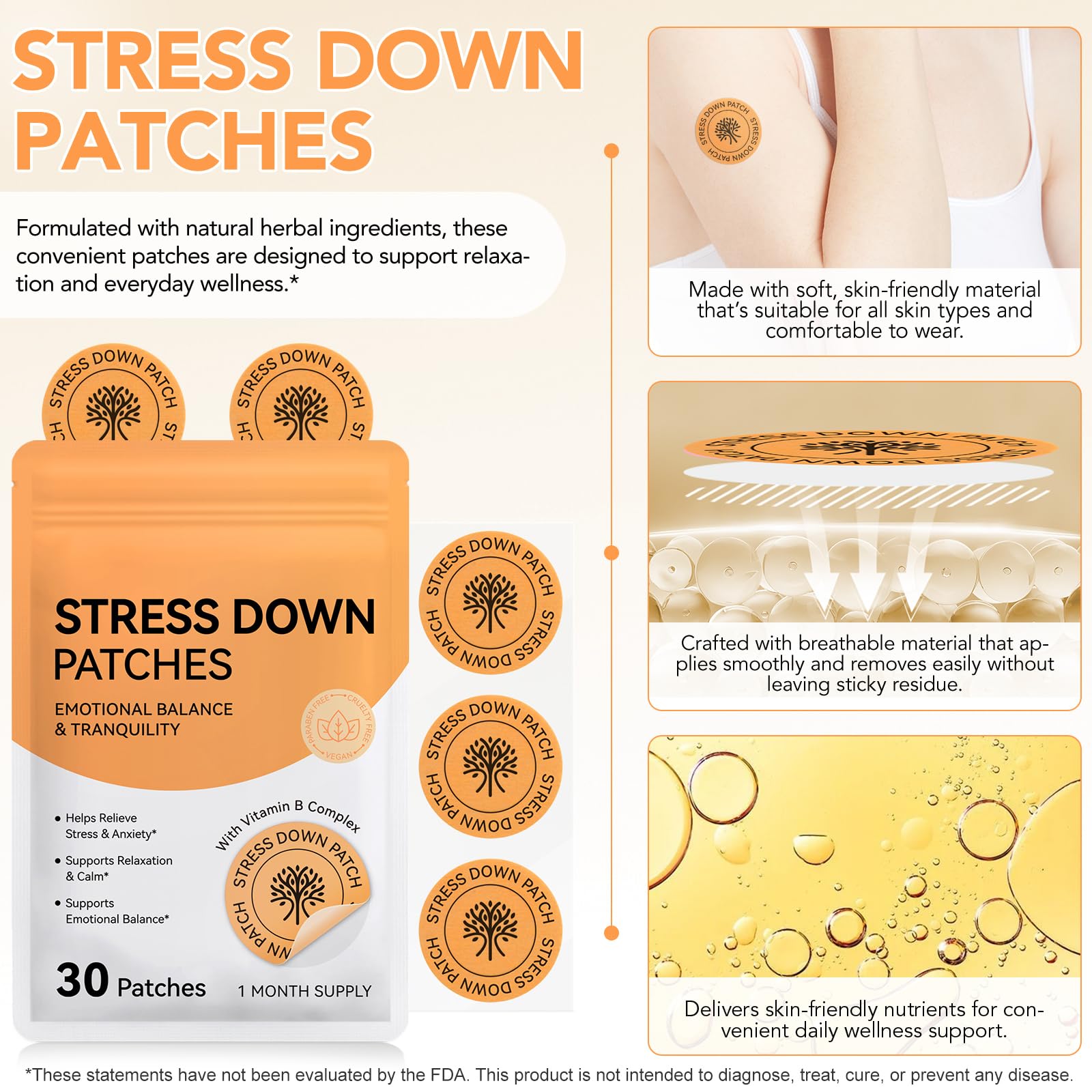 WELOSUER Stress Down Patch lifestyle scene