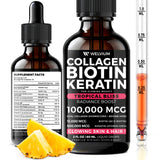 WELVIUM Collagen Liquid bottle front view with label