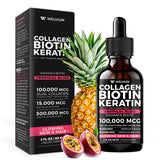 WELVIUM Collagen Liquid close-up of ingredients list