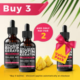 WELVIUM Collagen Liquid with other beauty products