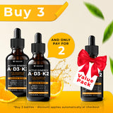WELVIUM Liquid Vitamin D3 K2 mineral complex ingredients