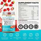 WELVIUM Magnesium Glycinate Gummies in a bowl for serving