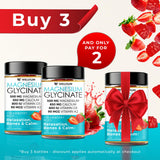 WELVIUM Magnesium Glycinate Gummies with fresh fruits