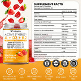 WELVIUM Vitamin D3 + K2 MK-7 Gummies close-up